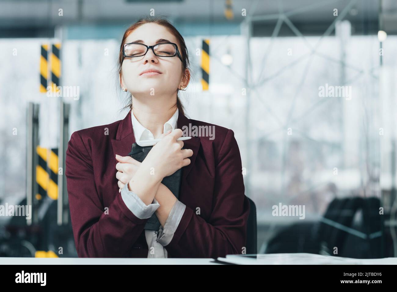 Company Employee Workplace Career Start Workaholic Stock Photo Alamy