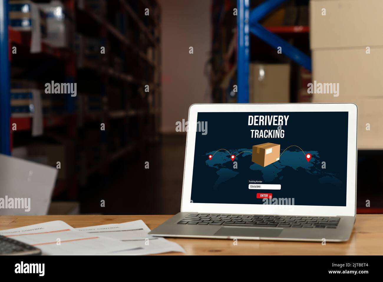 Delivery tracking system for and modish online business to