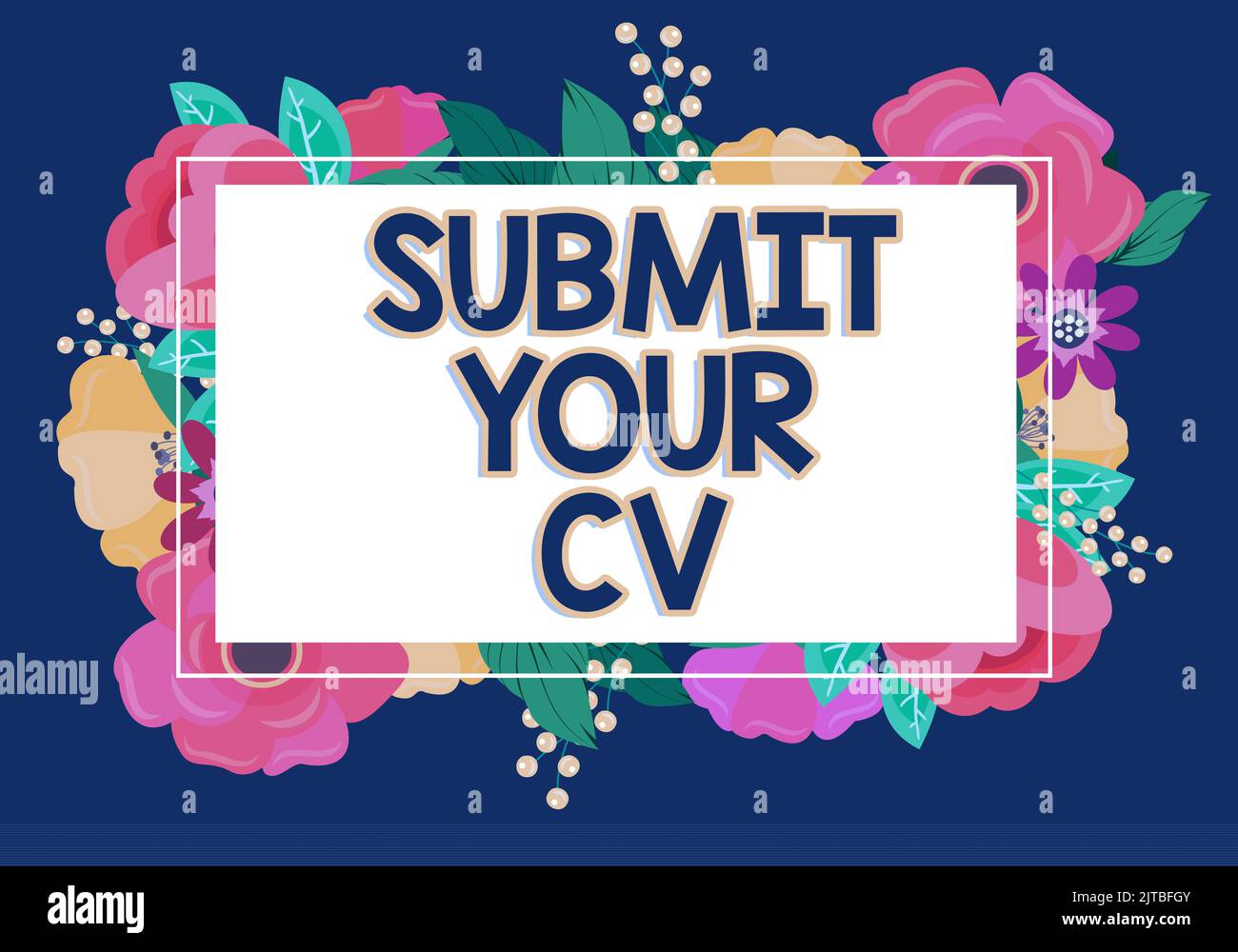 Text showing inspiration Submit Your Cv. Business showcase Looking for ...
