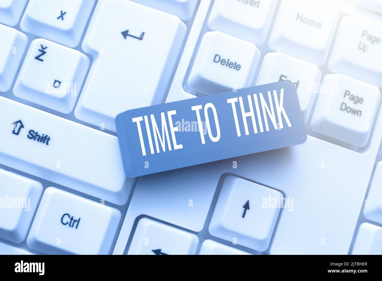 Time To Think Handwriting text Time To Think. Business concept Reconsider some things ...