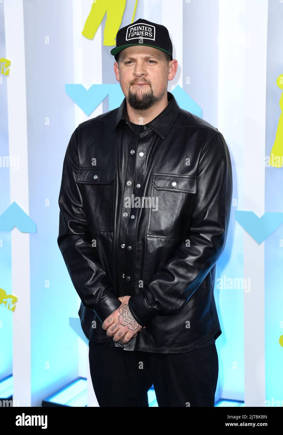August 28th, 2022. Newark, USA. Joel Madden arriving at the 2022 MTV Video Music Awards, Prudential Centre, Newark. Credit: Doug Peters/EMPICS/Alamy Live News Stock Photo