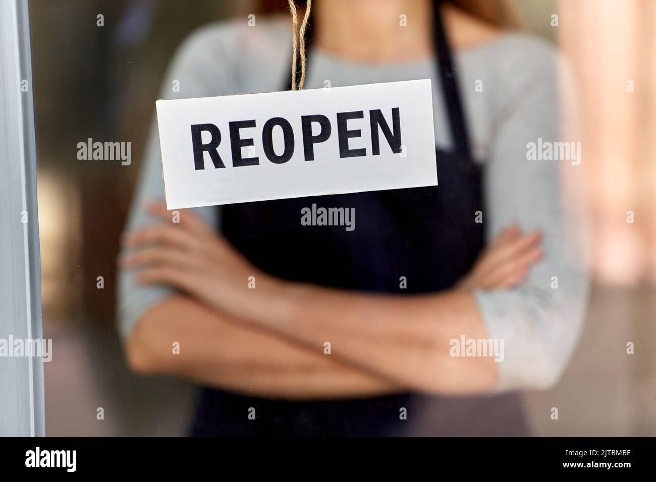 Reopening door hi-res stock photography and images - Alamy