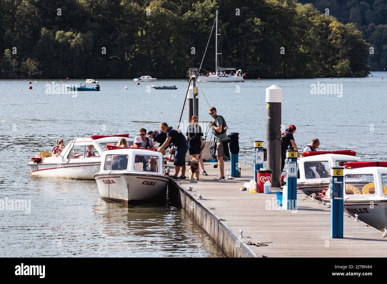 Quiet SelfDrive Electric Motor Boat Hire Explore Lake Windermere , boats can be hired for 1 or