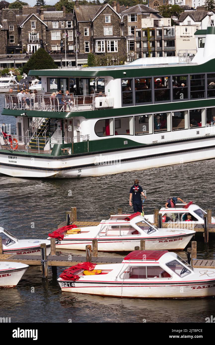 Quiet SelfDrive Electric Motor Boat Hire Explore Lake Windermere