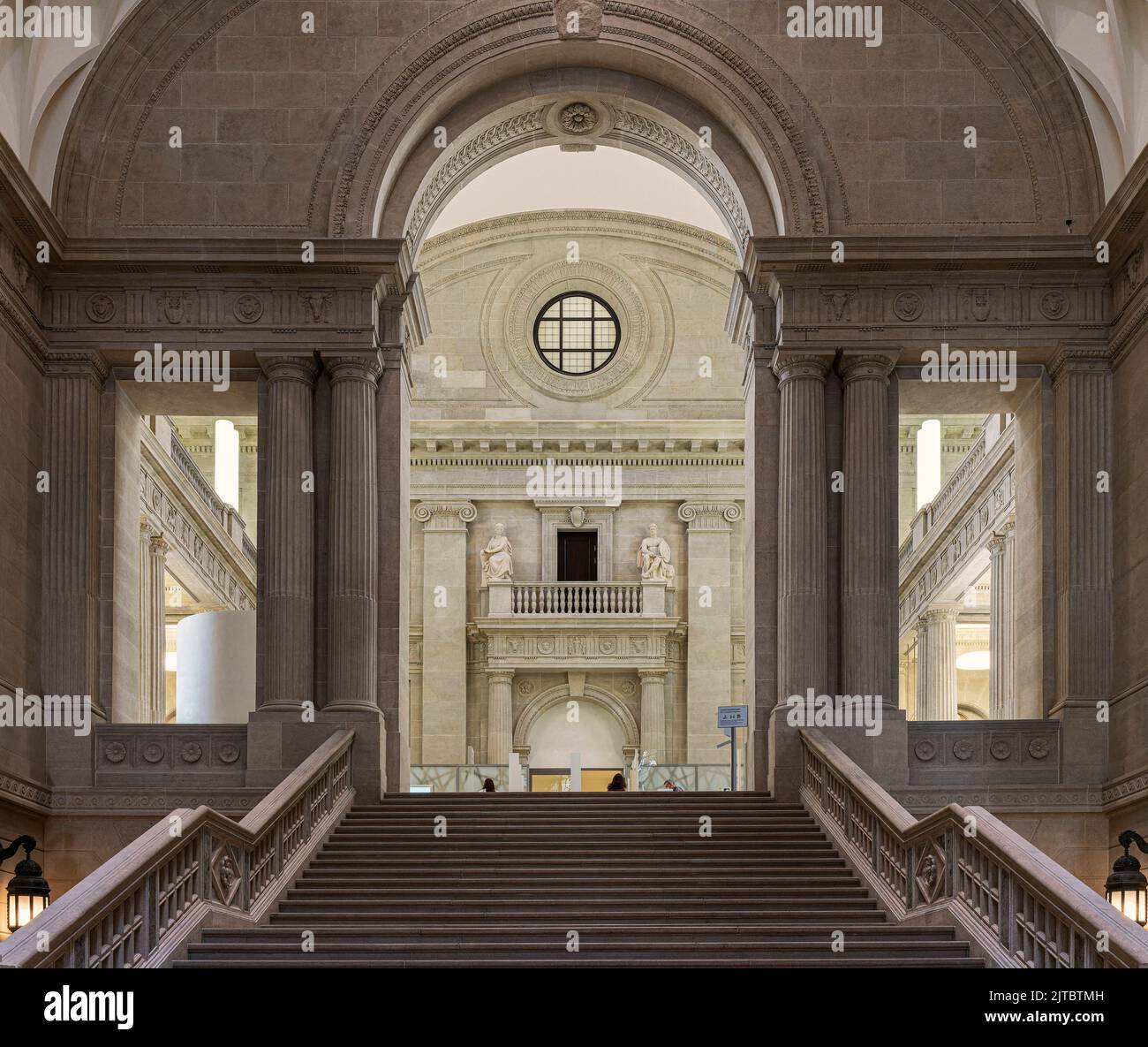 Prussian State Library In Berlin, Unter Den Linden, Germany Stock Photo ...