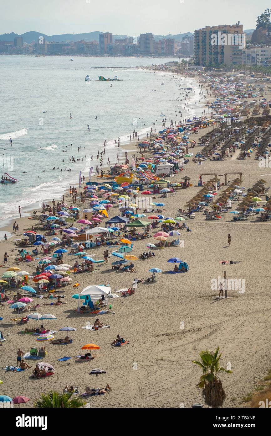 Crowded beach spain hi-res stock photography and images - Page 2 - Alamy