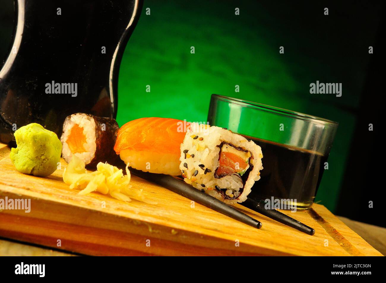 Sushi japanese traditional food Stock Photo - Alamy
