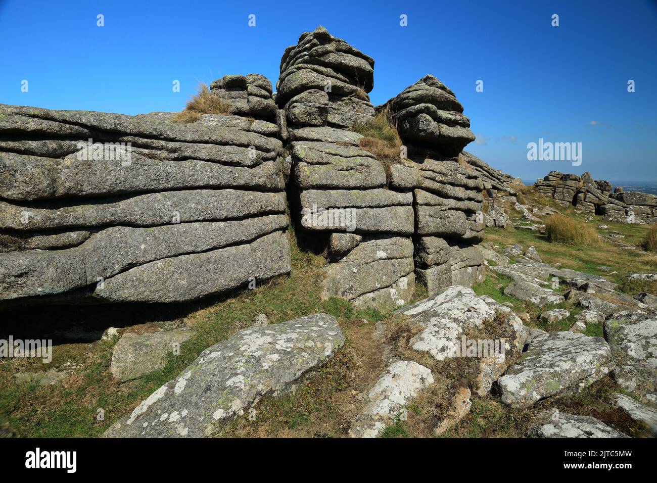 Belstone tor, Dartmoor, Devon, England, UK Stock Photo