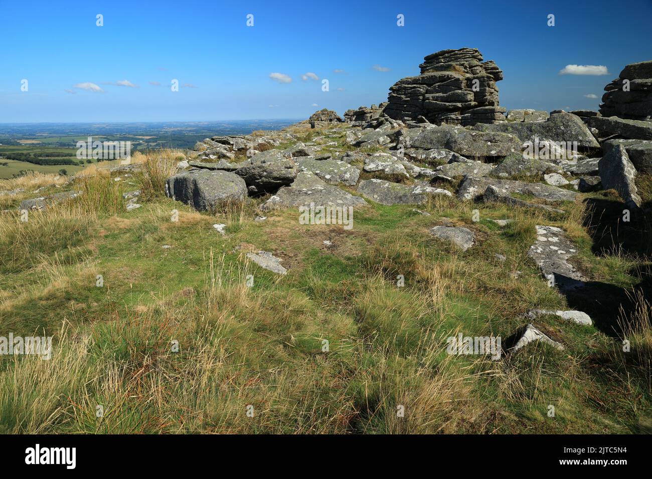 Belstone tor, Dartmoor, Devon, England, UK Stock Photo