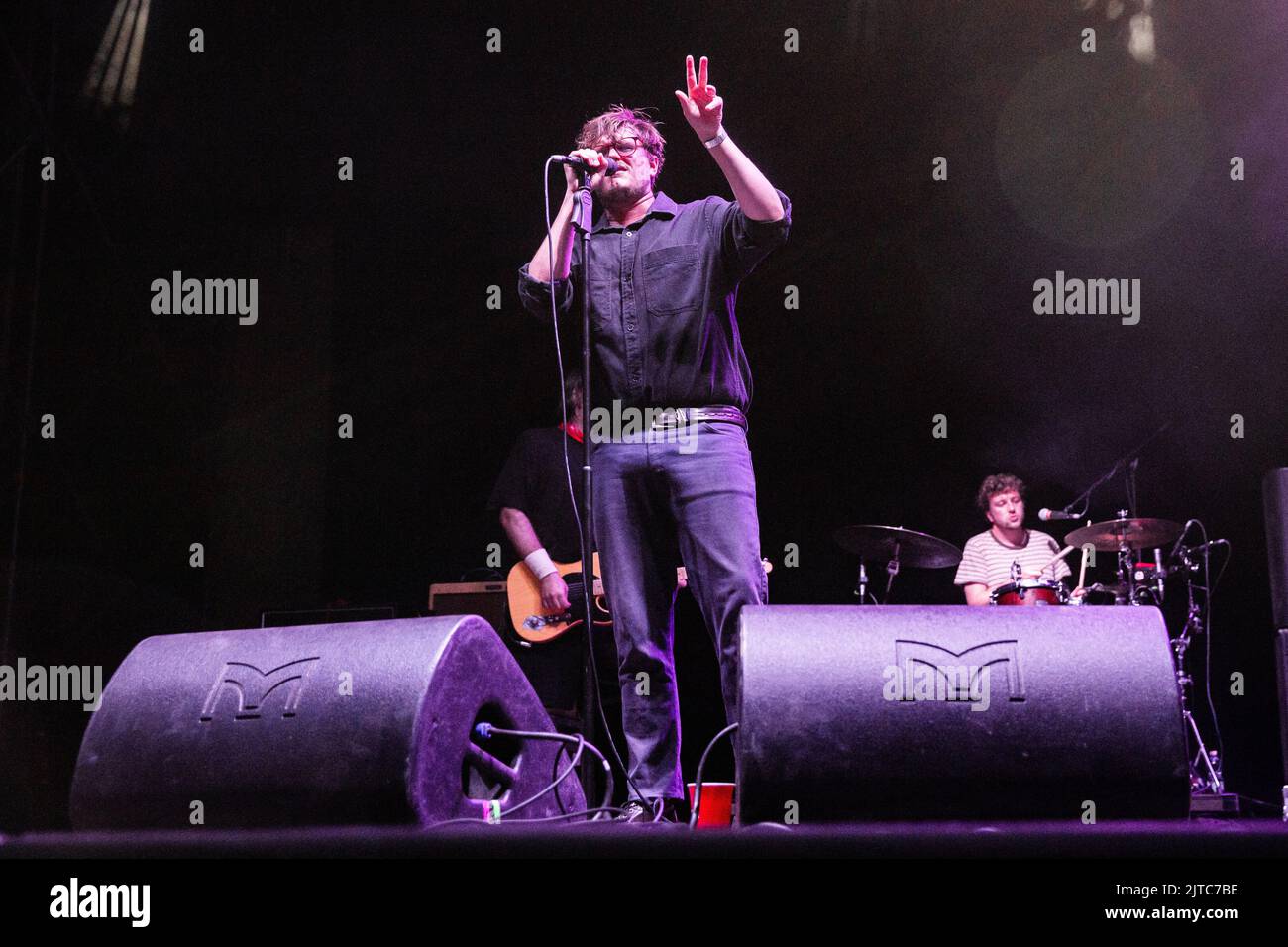Yard act on stage hi-res stock photography and images - Alamy