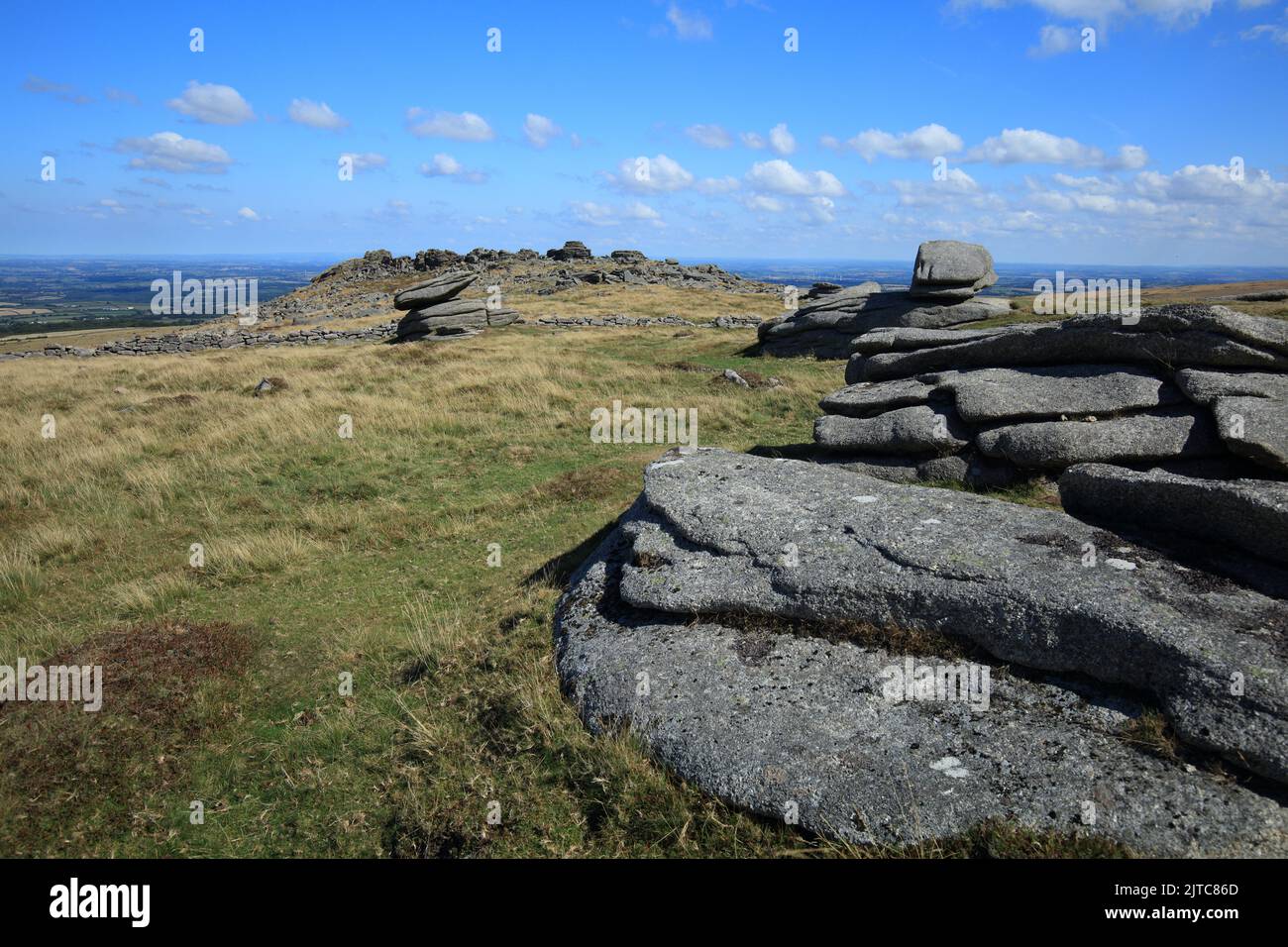 Belstone tor, Dartmoor, Devon, England, UK Stock Photo