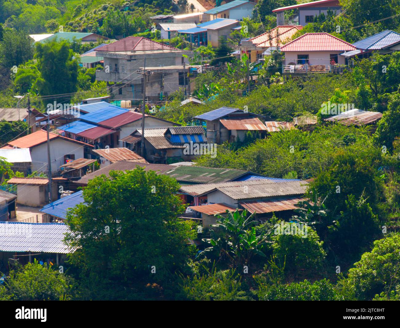 Hill tribe on doi hi-res stock photography and images - Alamy