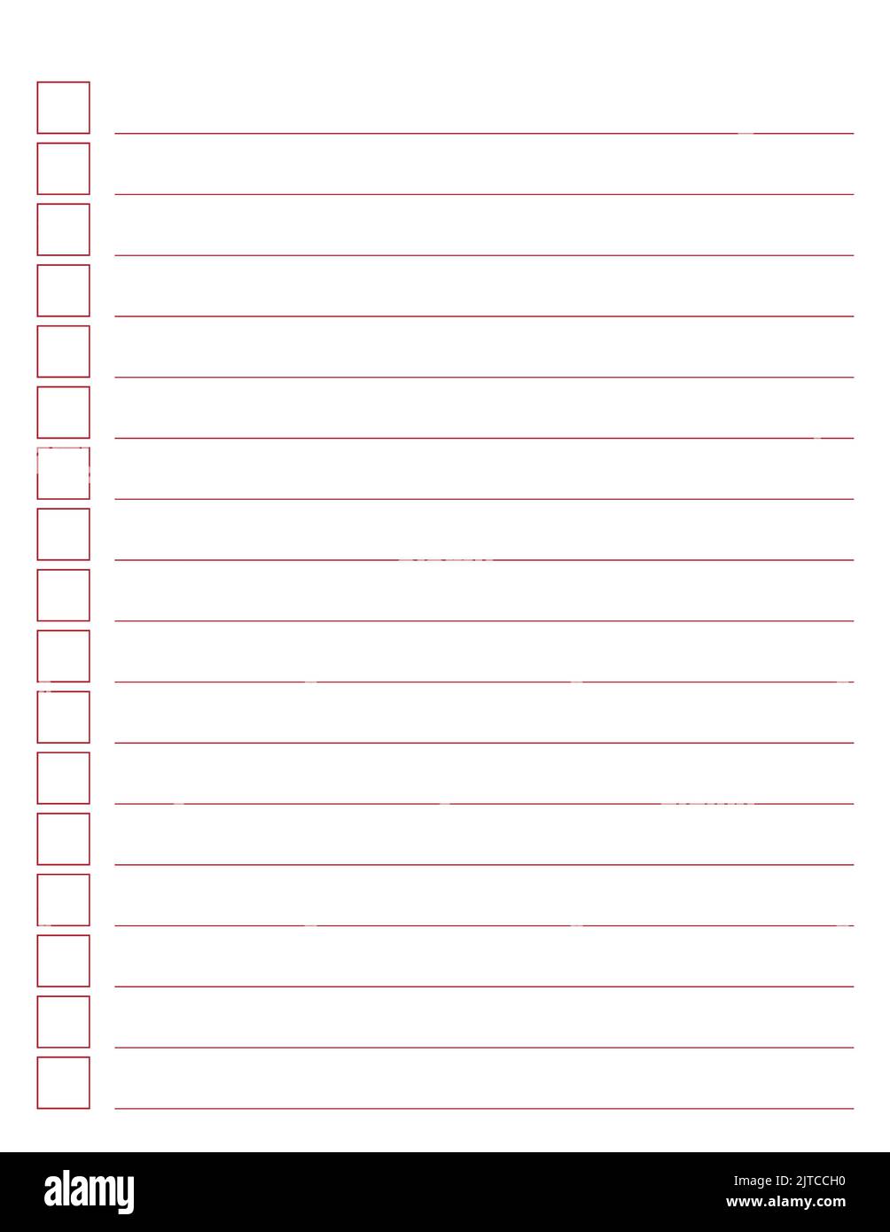 Graph paper. Printable To do list with check boxes, checklist, grid paper with color horizontal ...