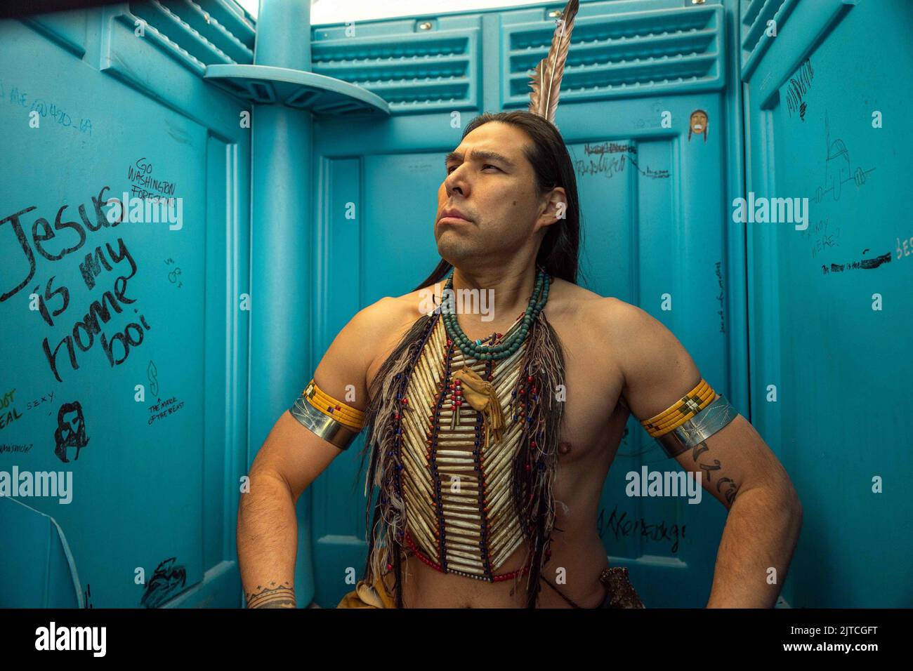 RESERVATION DOGS, Dallas Goldtooth, Roofing', (Season 2, ep. 203, aired