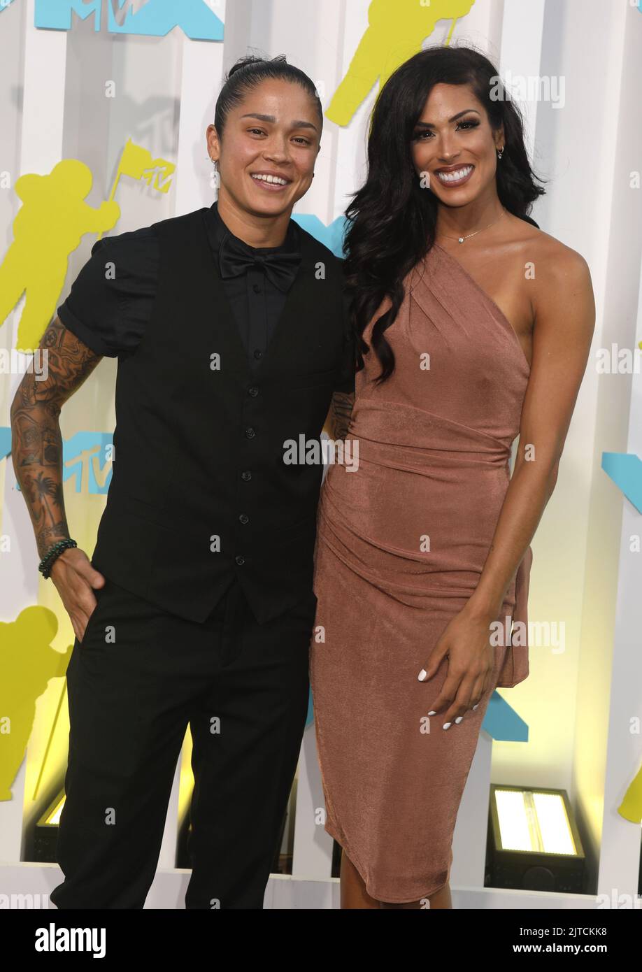 August 28, 2022, Newark, New York, USA NANY GONZALEZ and KAYCEE CLARK