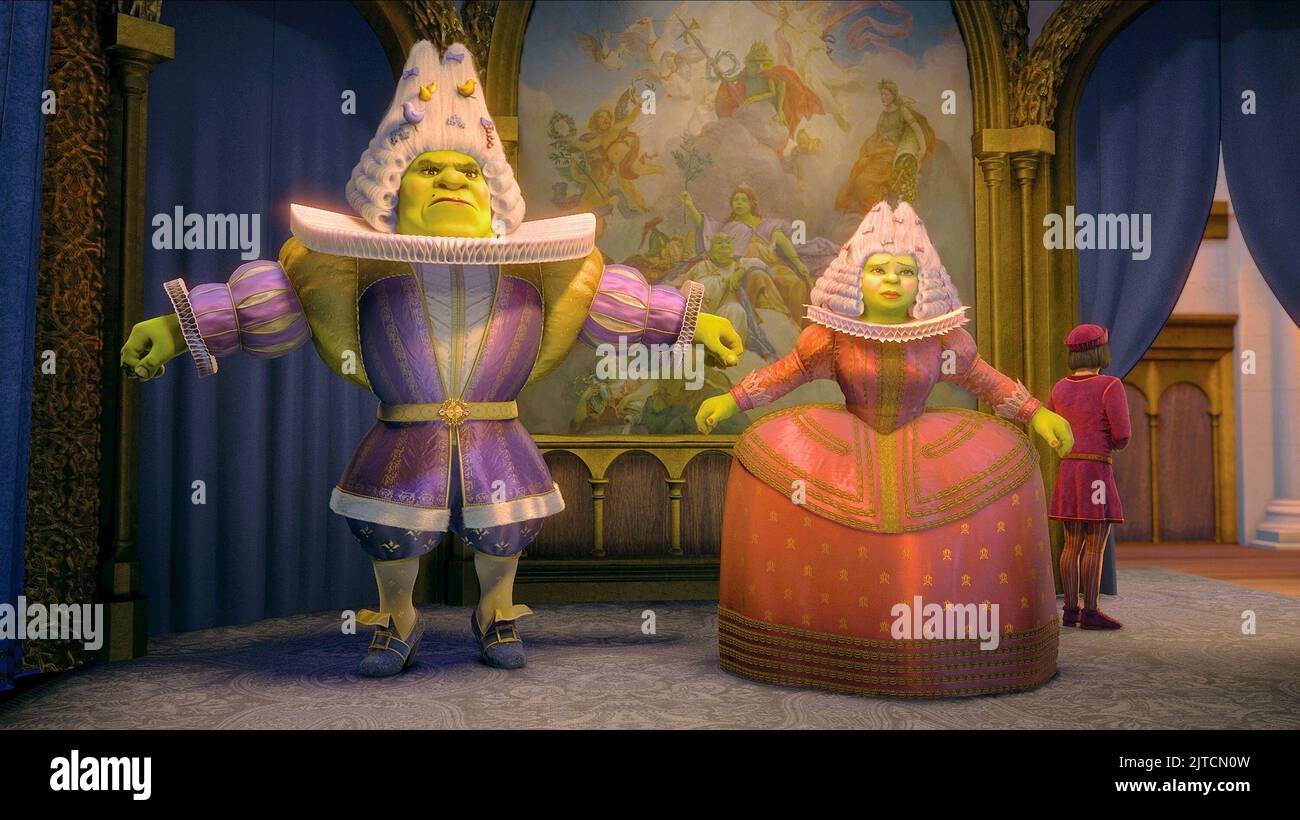 SHREK, PRINCESS FIONA, SHREK THE THIRD, 2007 Stock Photo