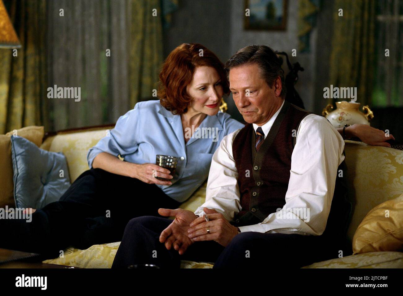 PATRICIA CLARKSON, CHRIS COOPER, MARRIED LIFE, 2007 Stock Photo