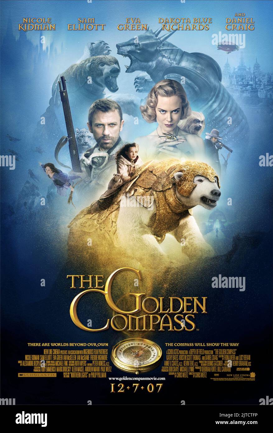 DANIEL CRAIG, NICOLE KIDMAN, THE GOLDEN COMPASS, 2007 Stock Photo - Alamy