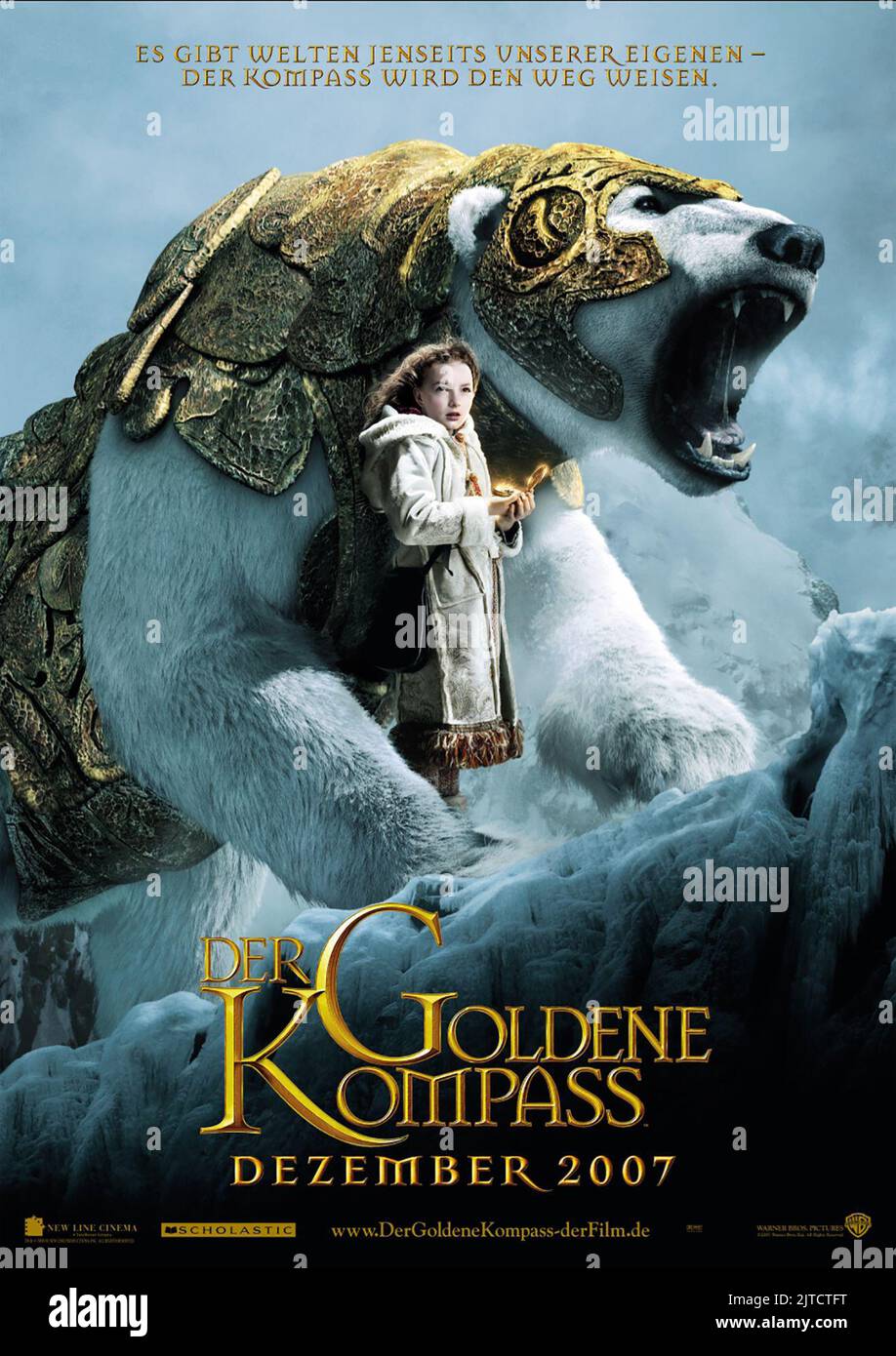 DAKOTA BLUE RICHARDS, IOREK BYRNISON, THE GOLDEN COMPASS, 2007 Stock Photo Alamy