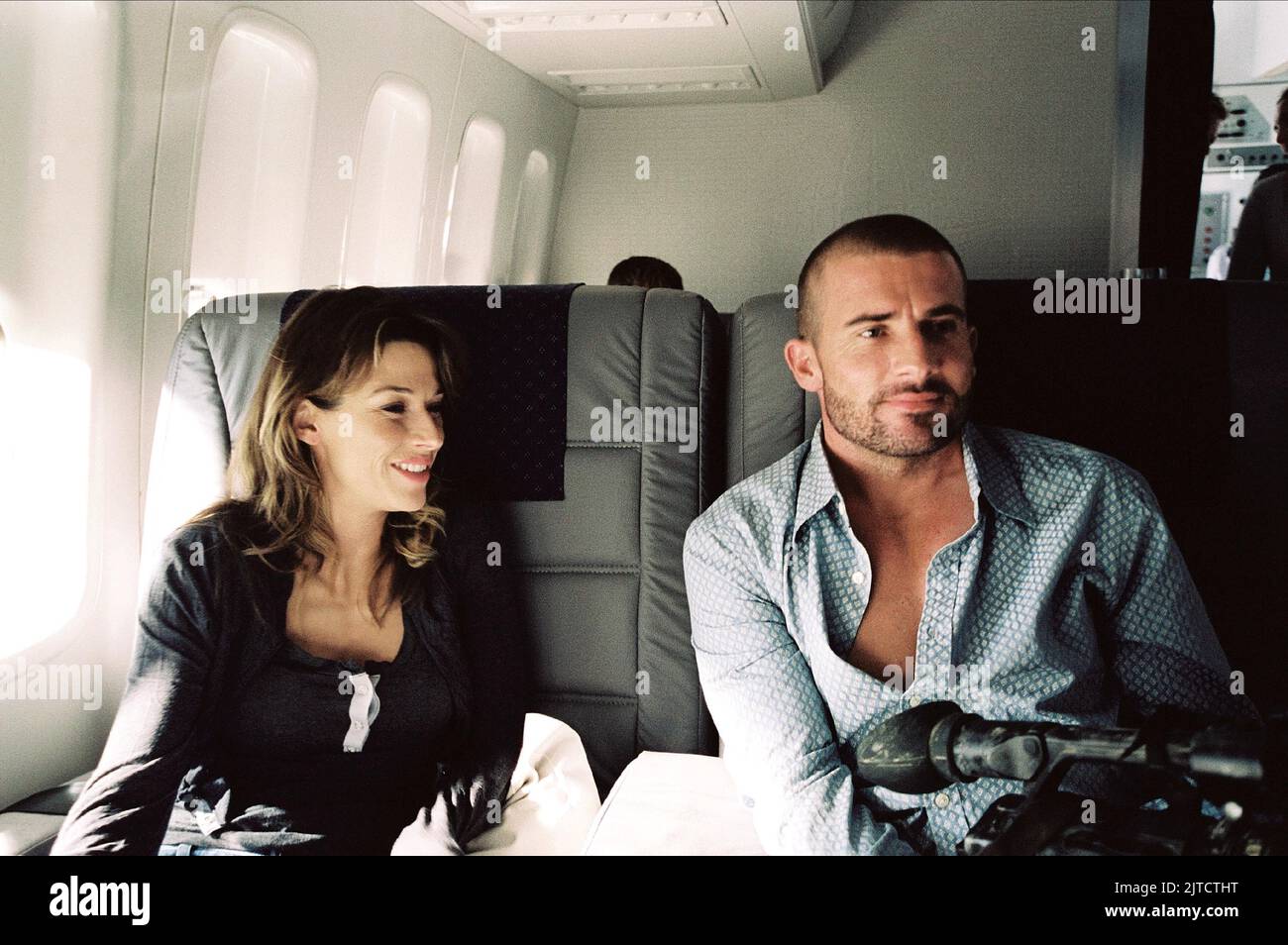 BROOKE LANGTON, DOMINIC PURCELL, PRIMEVAL, 2007 Stock Photo