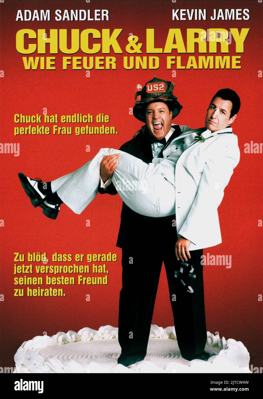 KEVIN JAMES, ADAM SANDLER POSTER, I NOW PRONOUNCE YOU CHUCK and LARRY, 2007 Stock Photo - Alamy