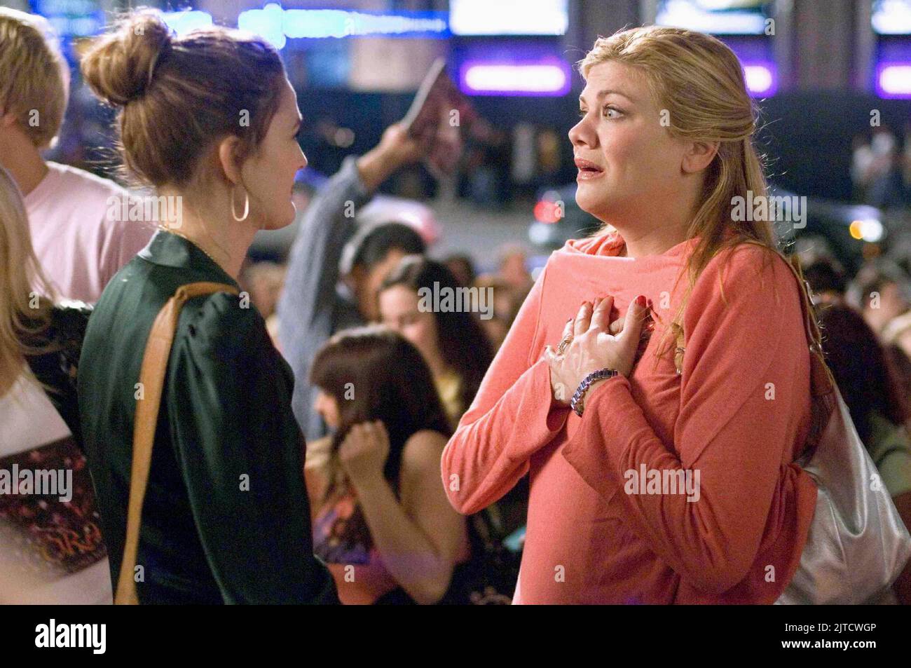 DREW BARRYMORE, KRISTEN JOHNSTON, MUSIC AND LYRICS, 2007 Stock Photo