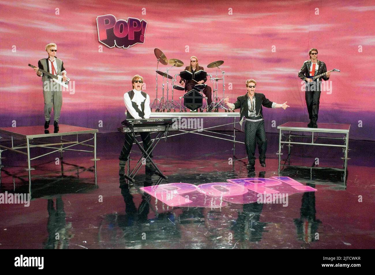 NICHOLAS BACON, HUGH GRANT, DAN MCMILLAN, SCOTT PORTER, ANDREW