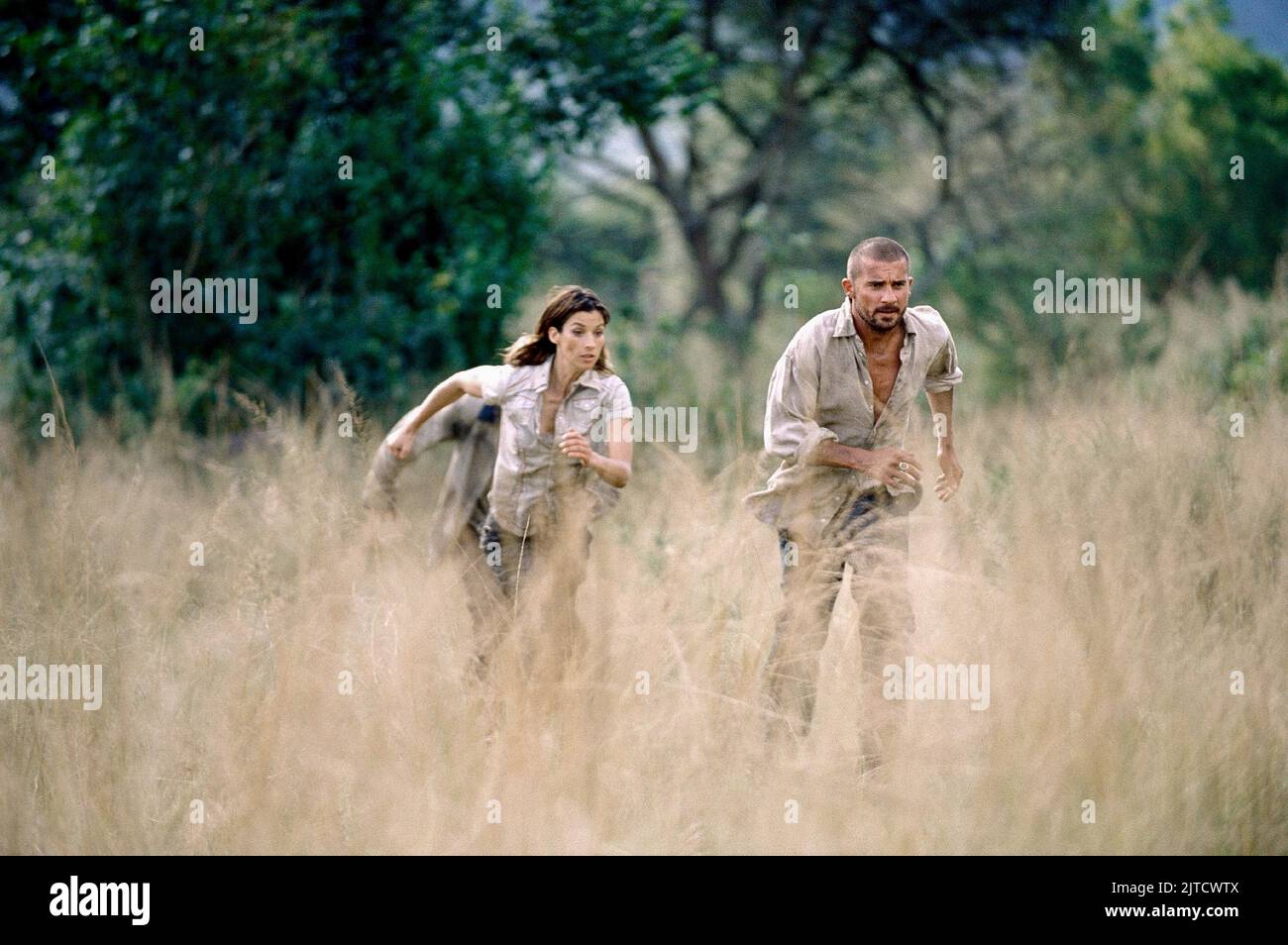 BROOKE LANGTON, DOMINIC PURCELL, PRIMEVAL, 2007 Stock Photo