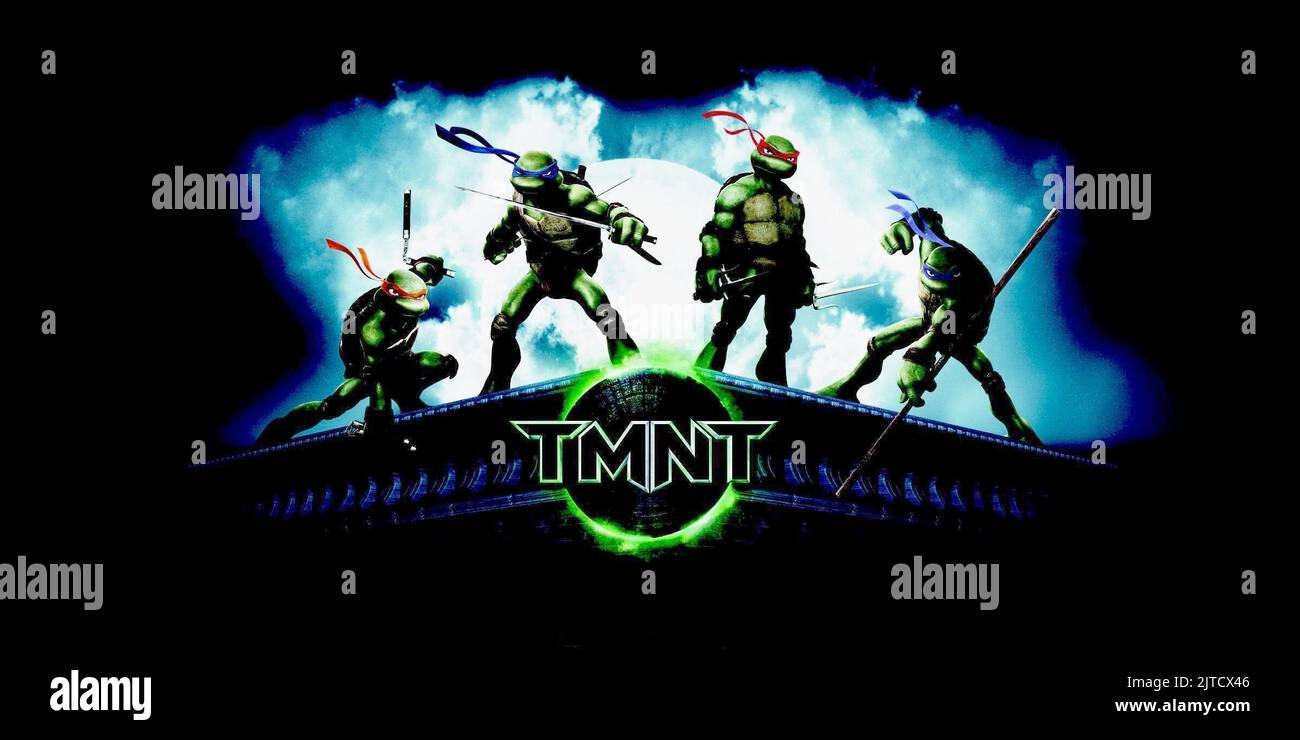 TMNT (Teenage Mutant Ninja Turtles) Poster Michelangelo © 2007 Warner  File Reference # 307381832THA For Editorial Use Only - All Rights Reserved  Stock Photo - Alamy