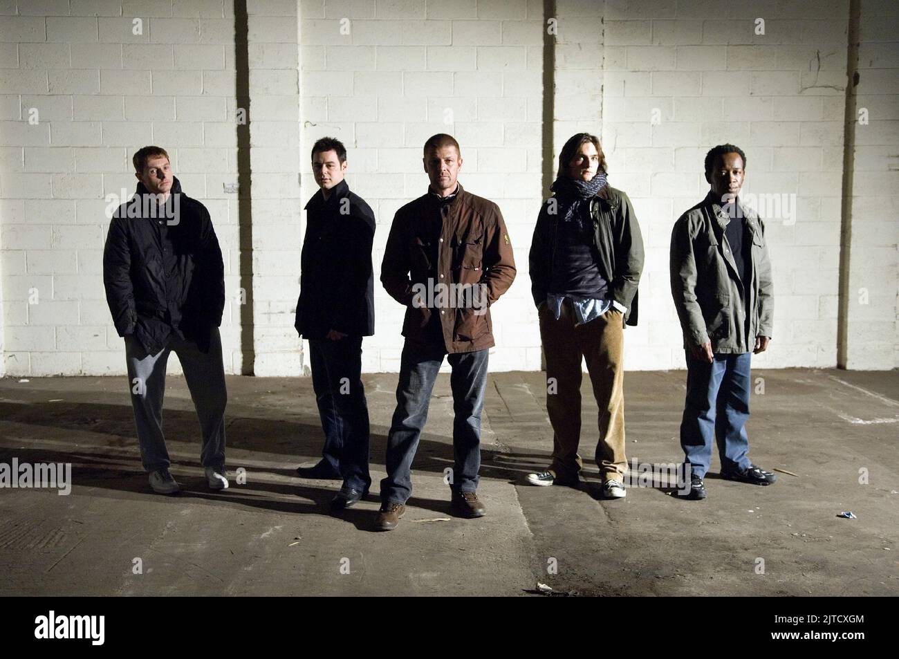 SEAN HARRIS, DANNY DYER, SEAN BEAN, RUPERT FRIEND, LENNIE JAMES, OUTLAW, 2007 Stock Photo