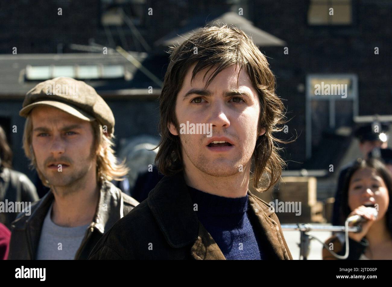 ACROSS THE UNIVERSE Jim Sturgess, Joe Anderson Date: 2007 Stock Photo -  Alamy, image size:1300x953