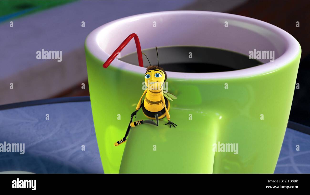 Barry b benson bee movie 2007 stock photo alamy