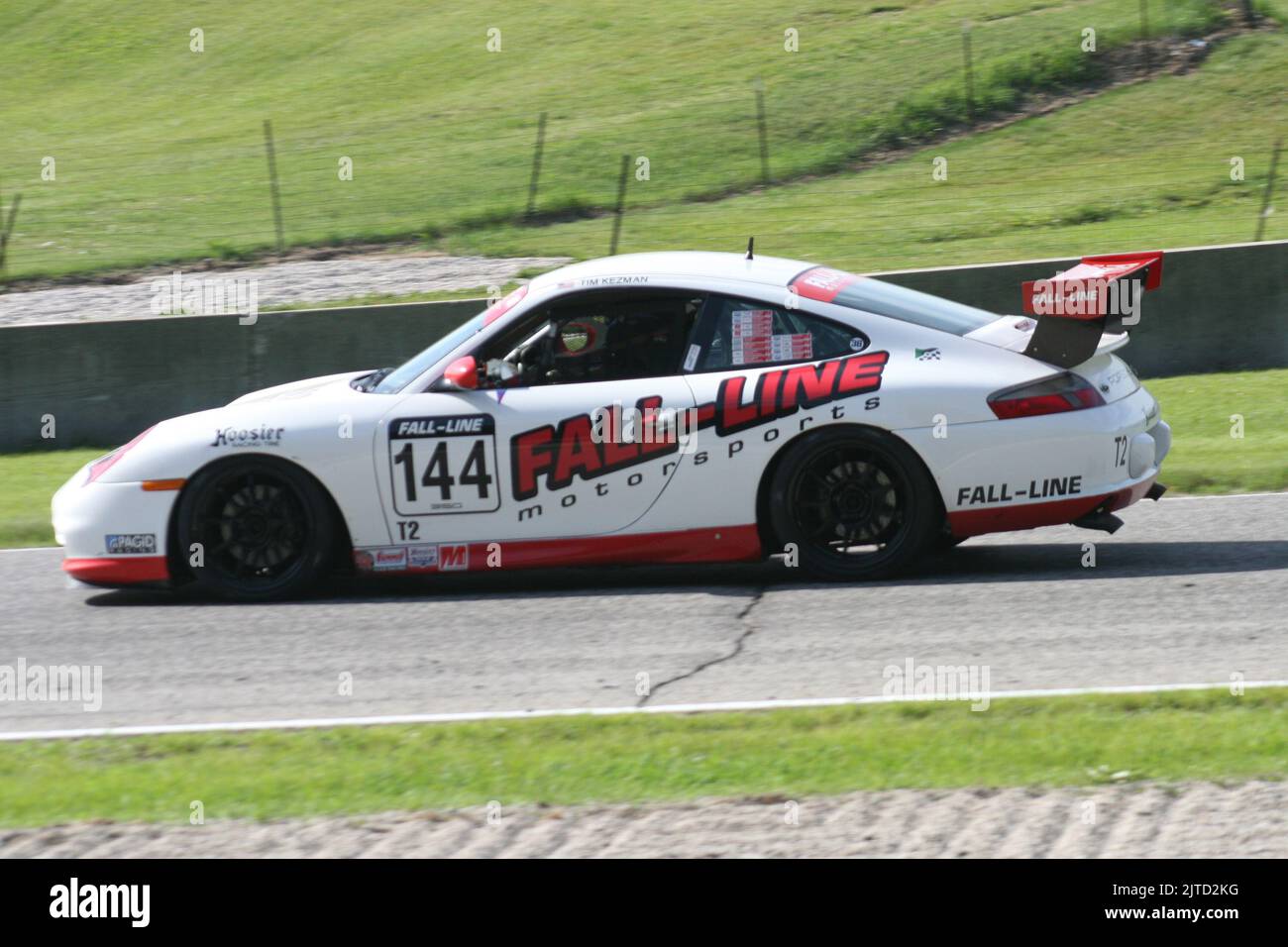 WeatherTech Chicago Region SCCA June Sprints 2022 at Road America Sports Car Course  turn ten. Stock Photo