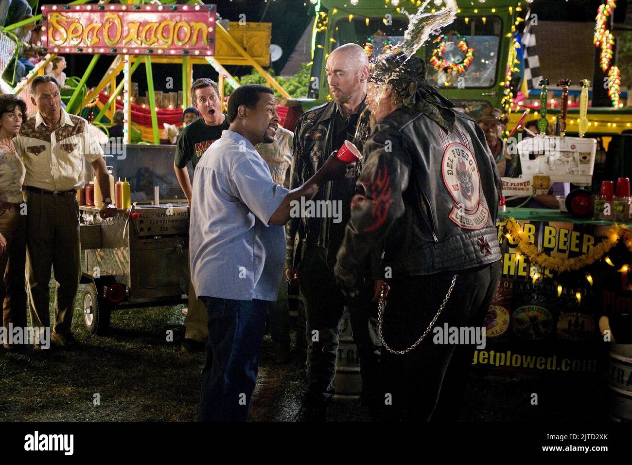 LAWRENCE,DURAND,GAINEY, WILD HOGS, 2007 Stock Photo