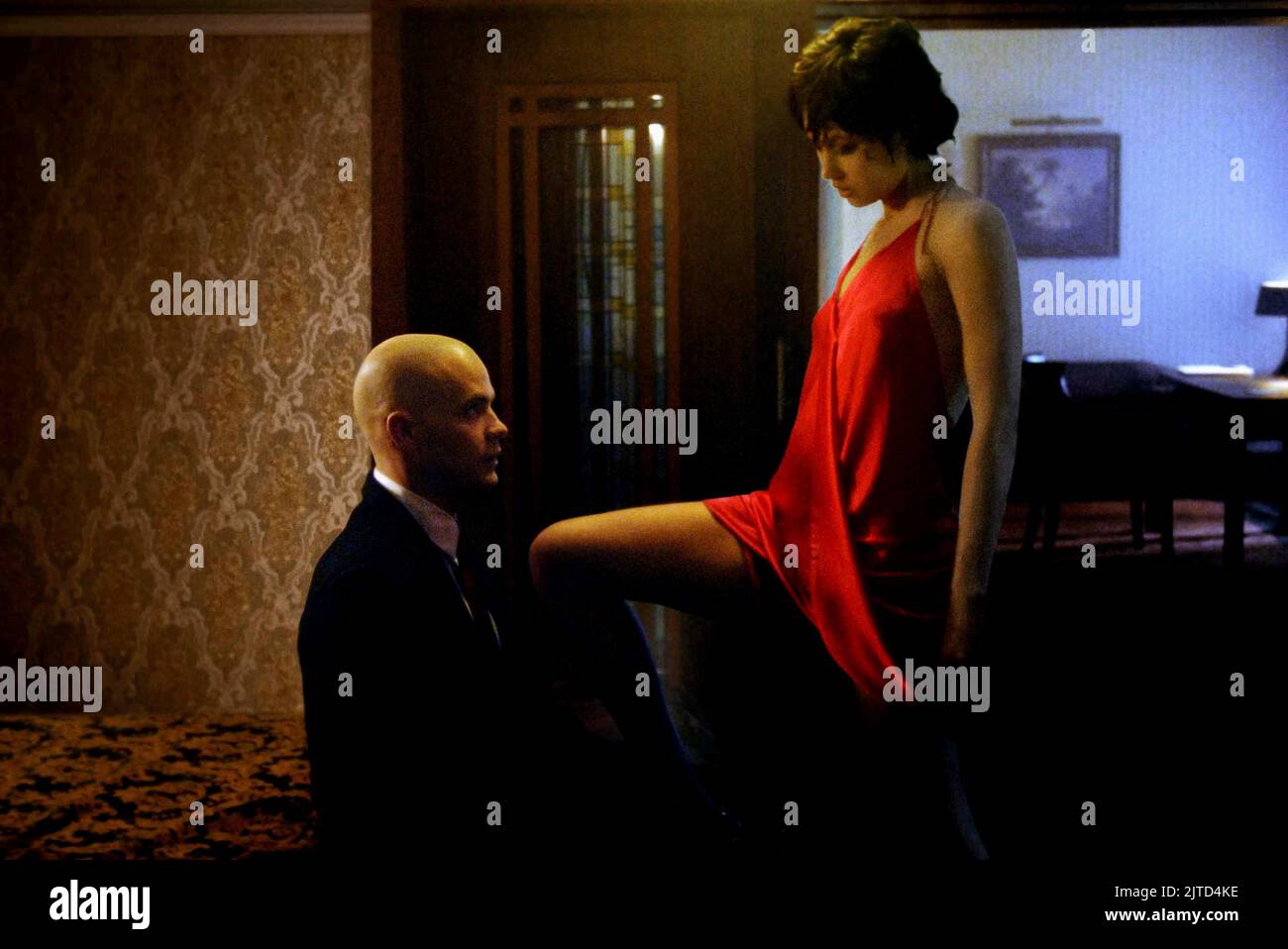 OLYPHANT,KURYLENKO, HITMAN, 2007 Stock Photo