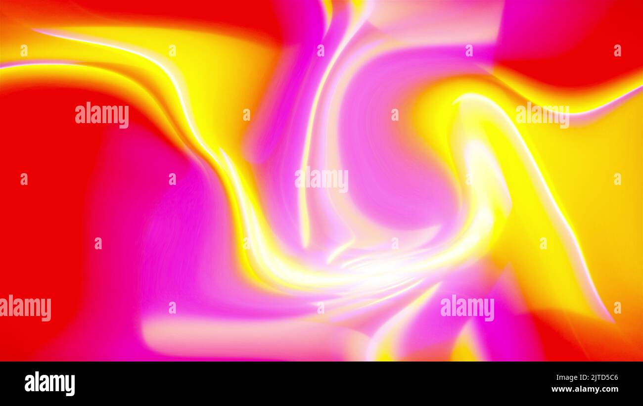 Neon wave. Computer generated 3d render Stock Photo - Alamy