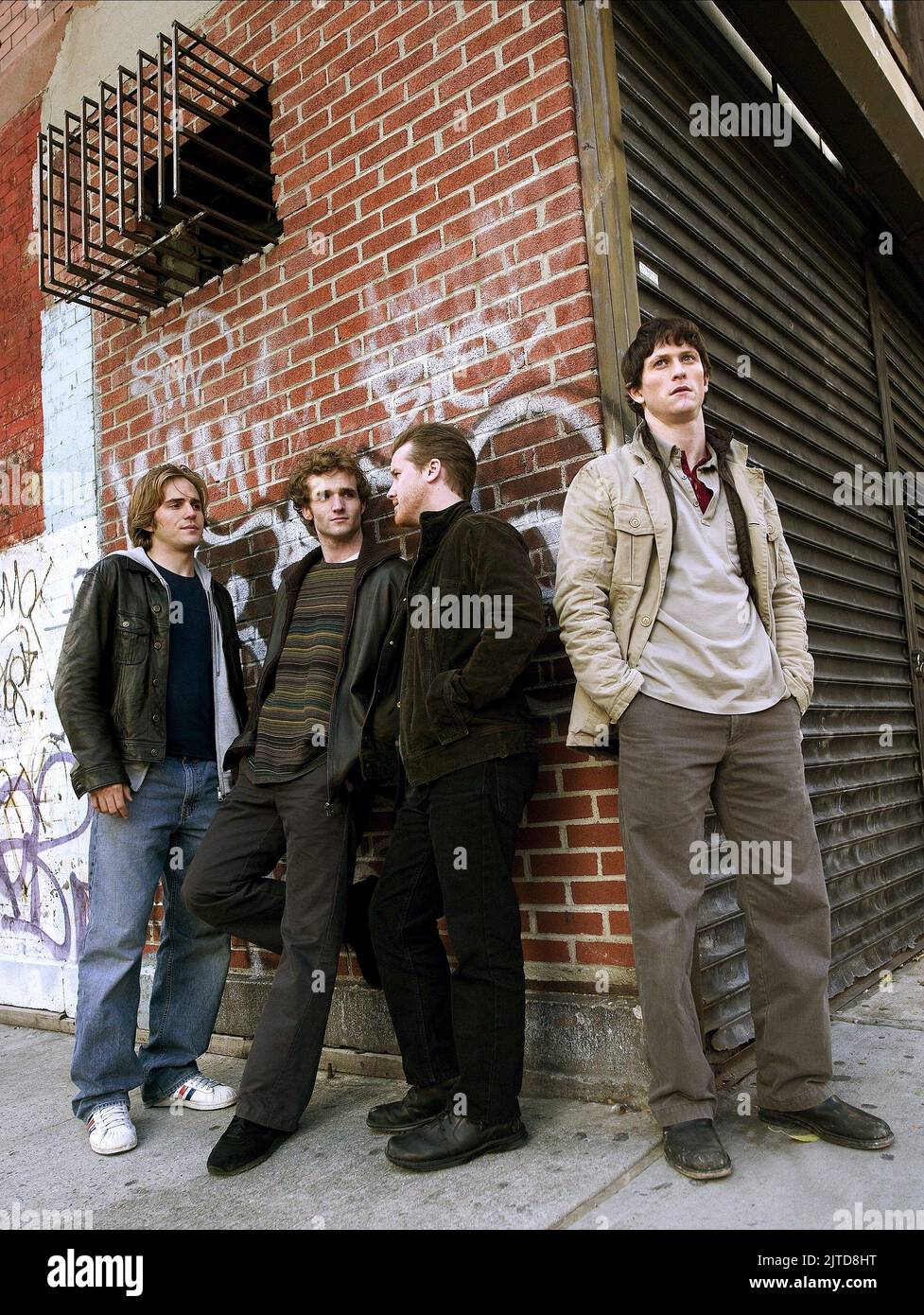 STAHL-DAVID,LUSH,GUIRY,TUCKER, THE BLACK DONNELLYS, 2007 Stock Photo