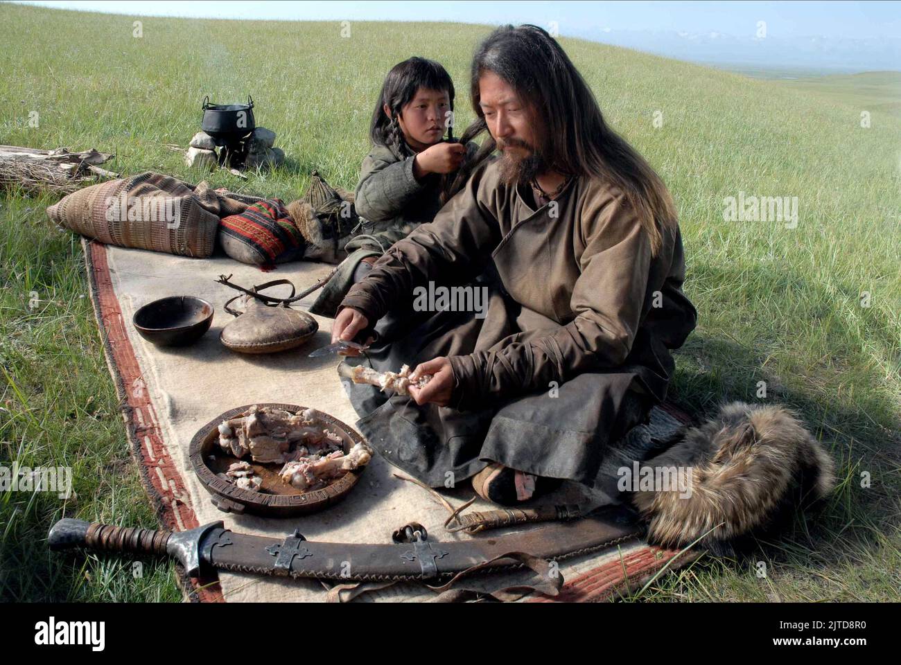 TADANOBU ASANO, MONGOL: THE RISE OF GENGHIS KHAN, 2007 Stock Photo