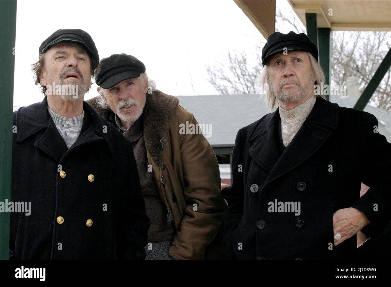 TORN,DERN,CARRADINE, THE GOLDEN BOYS, 2007 Stock Photo