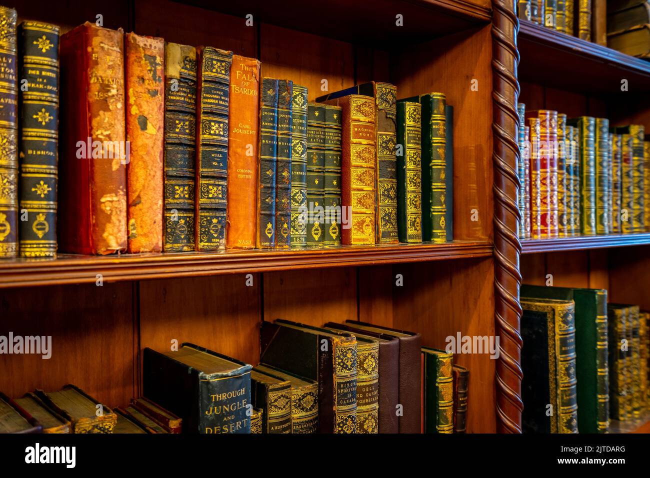 Brisbane, Queensland, Australia A collection of old books at the