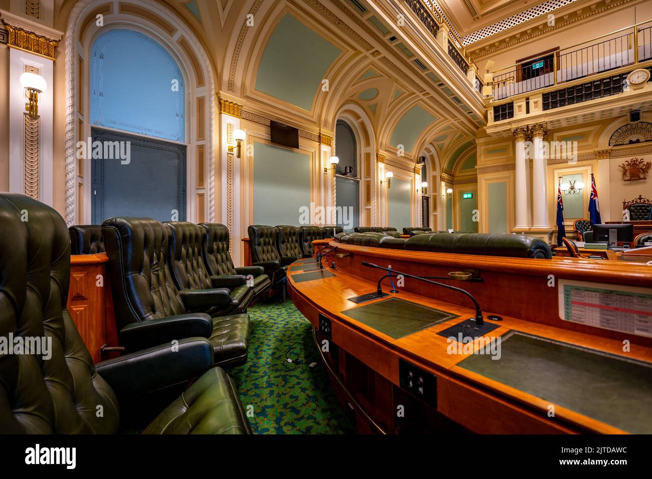 Brisbane, Queensland, Australia Legislative assembly chamber at the