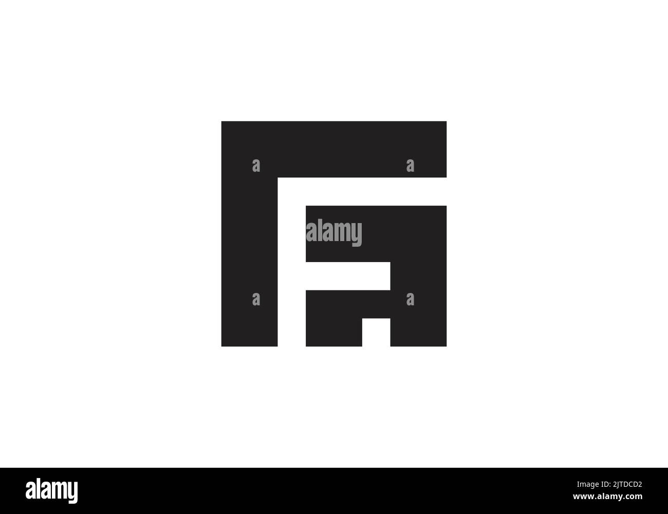 FA Initial Monogram Letter f a Logo Design Vector Template Letter FA ...