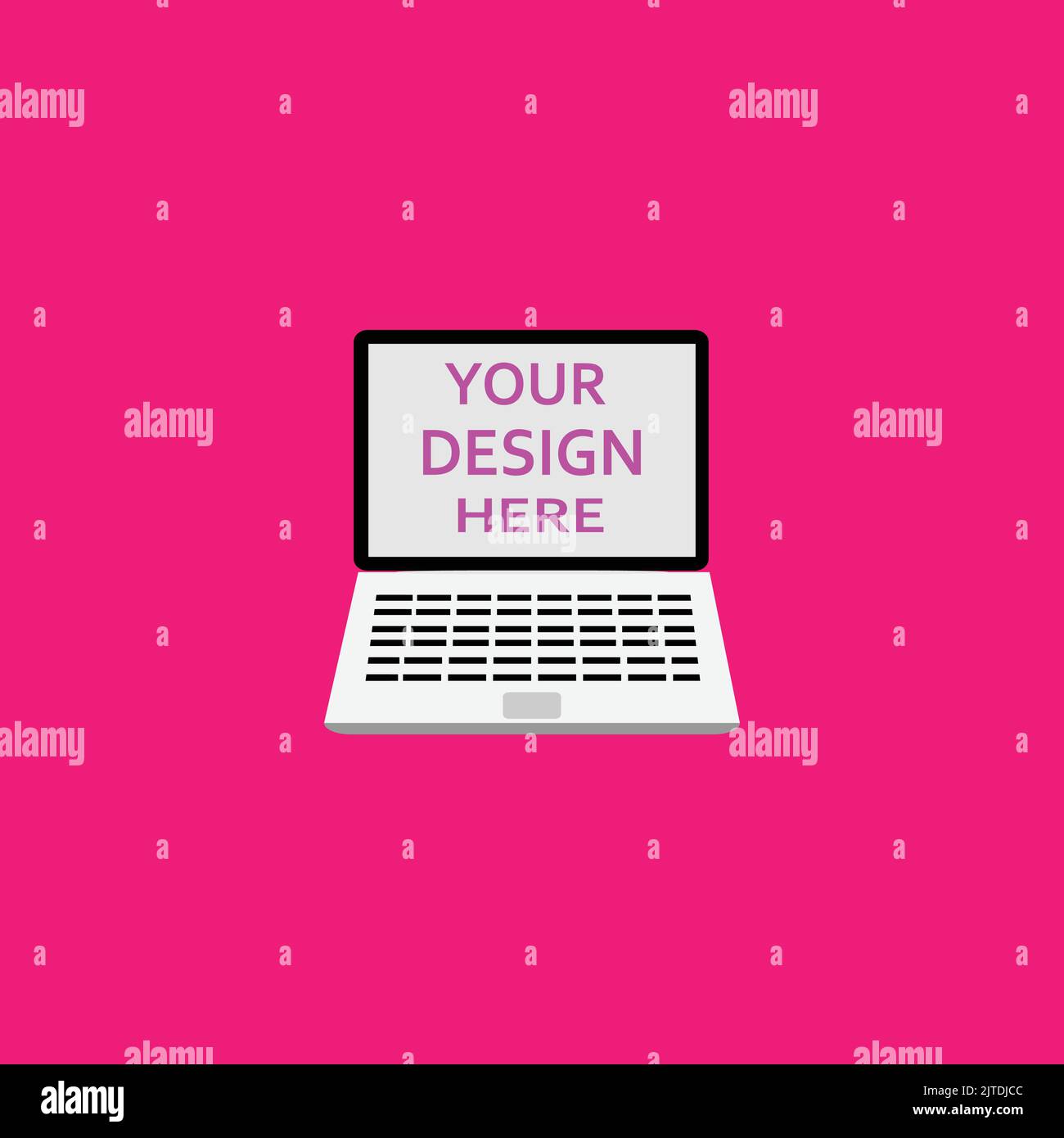 Laptop Icon Sticker Design Technology Colorful Background Stock Vector laptop-icon-sticker-design-technology-colorful-background-stock-vector