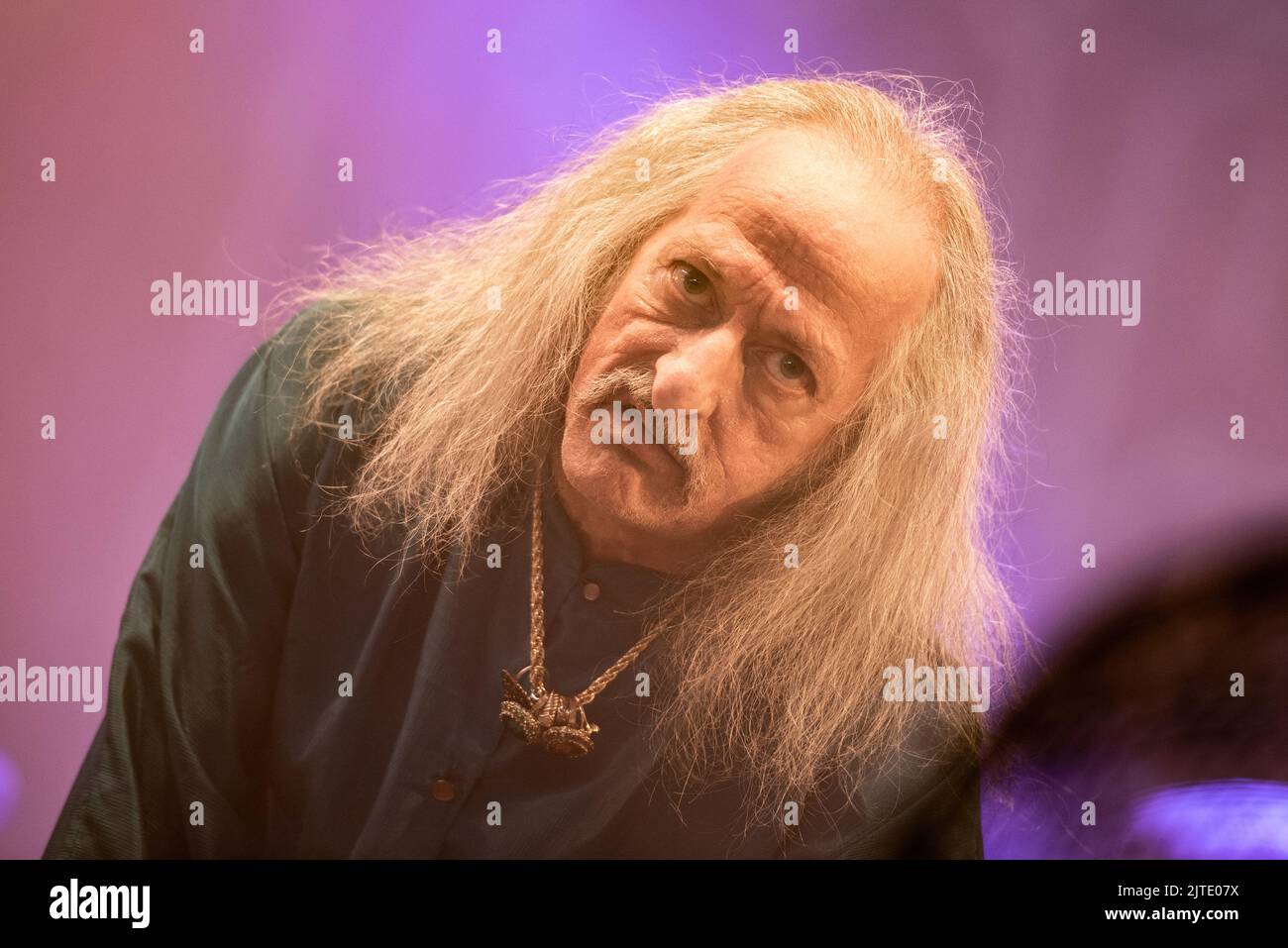 June 26, 2022: Bobby Liebling of Pentagram performs at the Hellfest