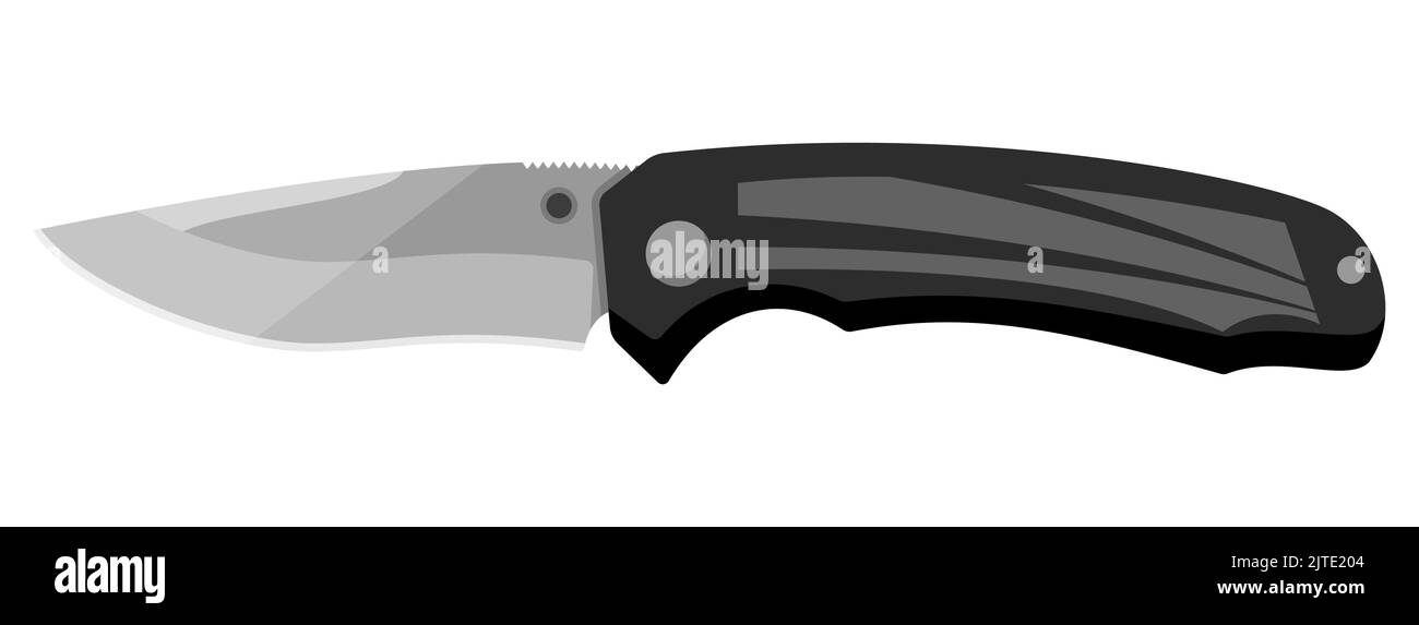 Jackknife. Cute jackknife isolated on white background. Vector illustration Stock Vector Image