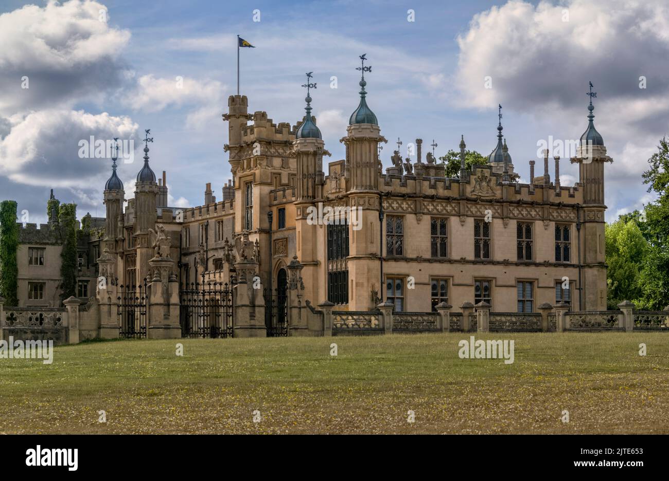 Knebworth House, Knebworth, UK Stock Photo Alamy