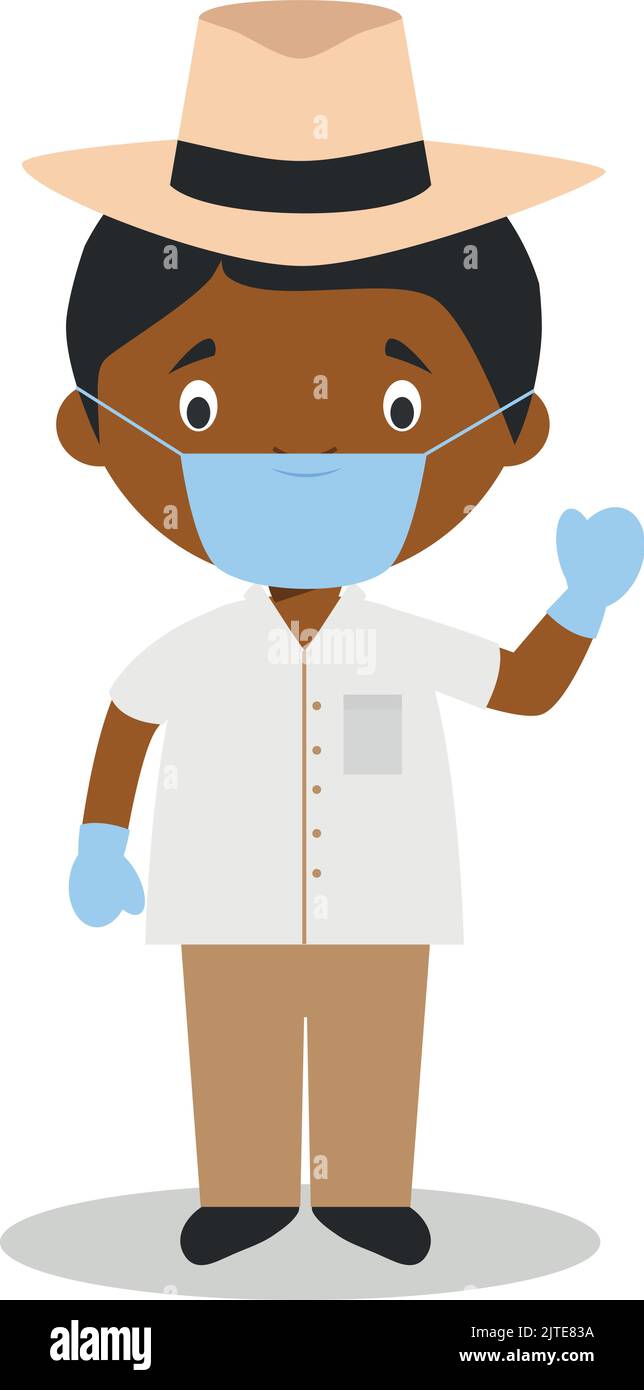 Panama mask Stock Vector Images - Alamy