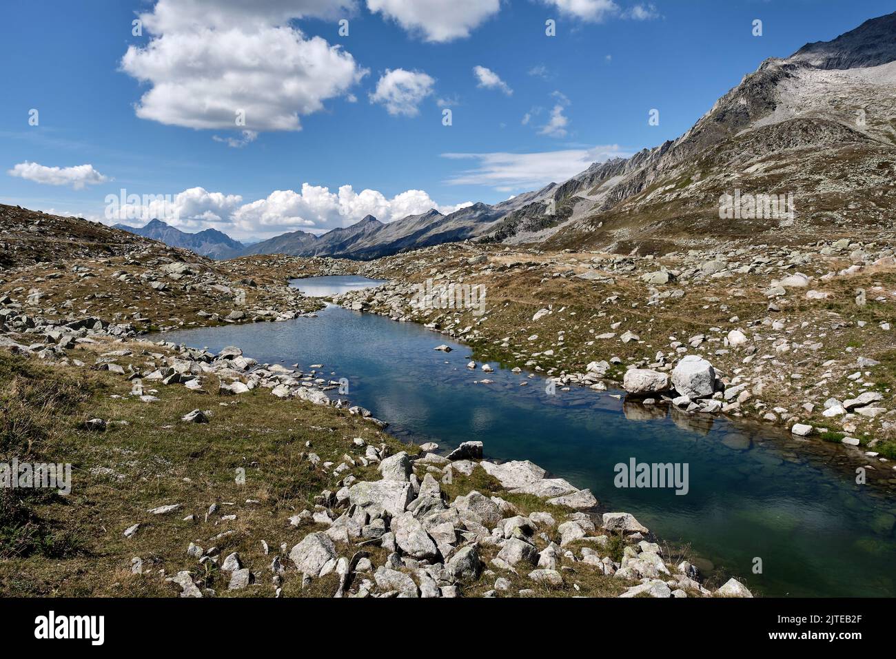 Austrian Mountain Ranges Mountain range in the Austrian Alps Stock Photo - Alamy