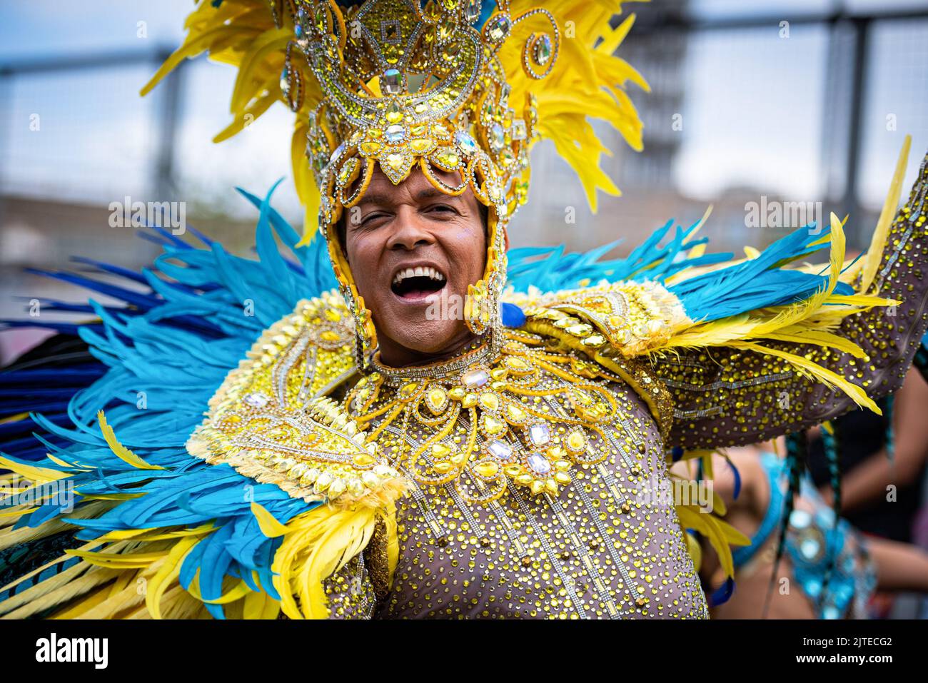 Caribbean festival costumes hi-res stock photography and images