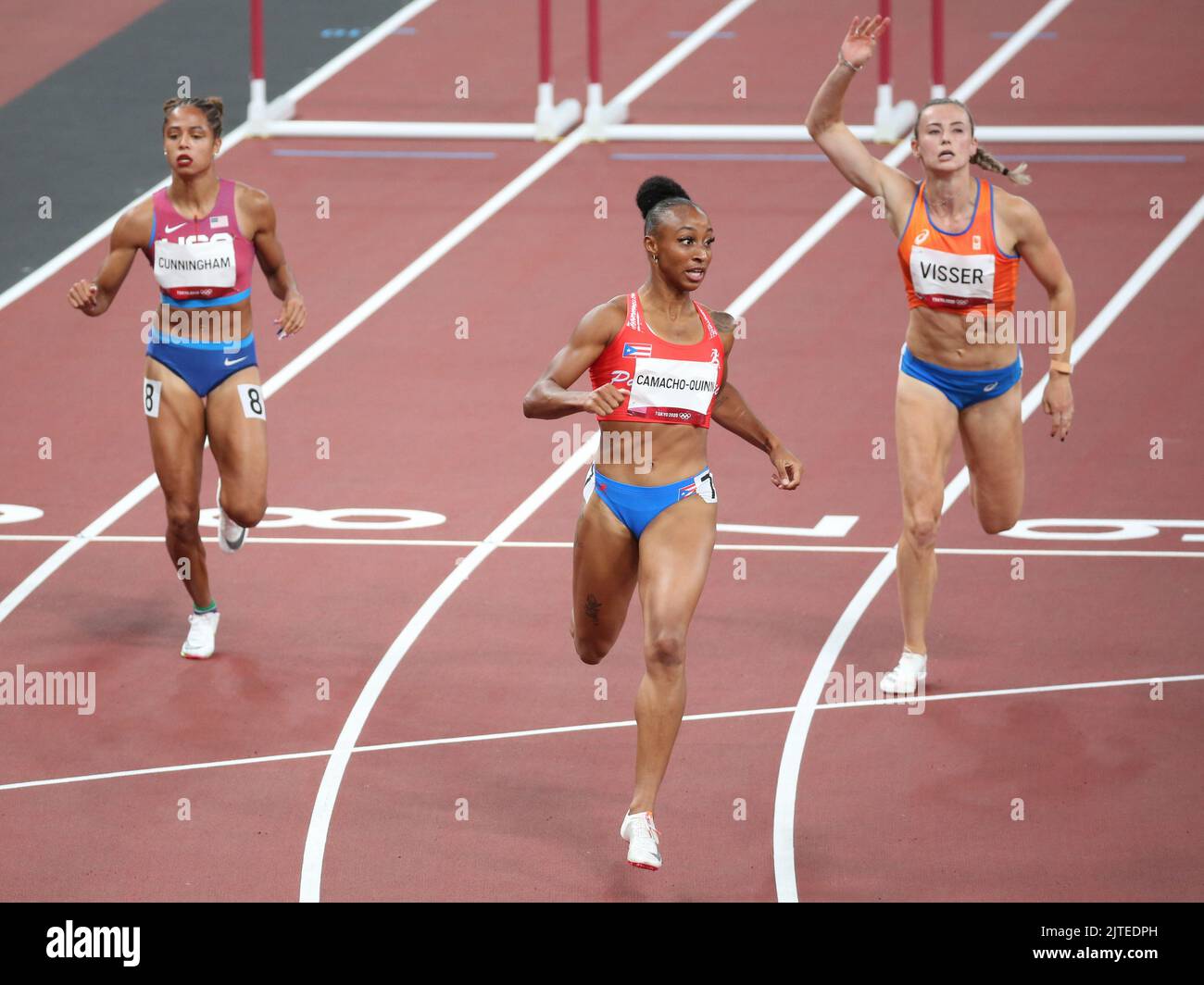 August 01st, 2021 Tokyo, Japan Jasmine CamachoQuinn of Puerto Rico